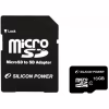 Карта пам'яті Silicon Power 16Gb MicroSD class 10 (SP016GBSTH010V10SP) - Image 1