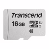 Карта пам'яті Transcend 16GB microSDHC class 10 UHS-I U1 (TS16GUSD300S) - Image 1