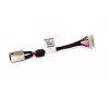Роз'єм живлення ноутбука з кабелем Dell PJ808 (4.5mm x 3.0mm + center pin), 7-pin, 7 см (A49094) - Image 1