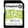 Карта пам'яті Kingston 512GB SDXC class 10 UHS-I U3 Canvas Select Plus (SDS2/512GB) - Image 1