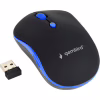 Мишка Gembird MUSW-4B-03-B Black+Blue (MUSW-4B-03-B) - Image 1