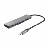 Концентратор Trust HALYX FAST 3USB+CARD READER USB-C ALUMINIUM (24191_TRUST) - Image 1