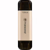 USB флеш накопичувач Transcend 128GB JetFlash 930 Gold-Black USB 3.2/Type-C (TS128GJF930C) - Image 1