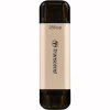 USB флеш накопичувач Transcend 256GB JetFlash 930 Gold-Black USB 3.2/Type-C (TS256GJF930C) - Image 1