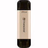 USB флеш накопитель Transcend 256GB JetFlash 930 Gold-Black USB 3.2/Type-C (TS256GJF930C) - Image 1