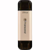 USB флеш накопитель Transcend 256GB JetFlash 930 Gold-Black USB 3.2/Type-C (TS256GJF930C) - Image 1