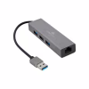 Концентратор USB-A to Gigabit Ethernet, 3 Ports USB 3.1 Gen1 Cablexpert (A-AMU3-LAN-01) - Image 1