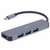 Концентратор Cablexpert USB-C 2-in-1 (A-CM-COMBO2-01) - Image 1