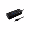 Концентратор Maiwo USB Type-C to 4х USB3.0 cable 29 cm (KH303) - Image 1