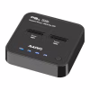 Док-станція для накопичувачів Maiwo 2*NVMe M.2 SSD Key M/B+M USB 3.1 Gen2 Type-C (K3016P) - Image 1