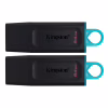 USB флеш накопичувач Kingston 2x64GB DT Exodia Black+Blue USB 3.2 (в Блістері 2шт) (DTX/64GB-2P) - Image 1