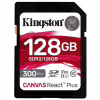 Карта пам'яті Kingston 128GB SDXC class 10 UHS-II U3 Canvas React Plus (SDR2/128GB) - Image 1