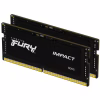 Модуль памяти для ноутбука SoDIMM DDR5 64GB (2x32GB) 4800 MHz FURY Impact Kingston Fury (ex.HyperX) (KF548S38IBK2-64) - Image 1