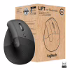 Мышка Logitech Lift Vertical Ergonomic Wireless/Bluetooth for Business Graphite (910-006494) - Image 1