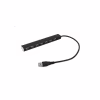 Концентратор Gembird 7 x USB 2.0 black (UHB-U2P7-04) - Image 1