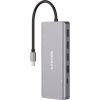 Порт-реплікатор Canyon DS-12, 13 in 1 USB-C hub, 2*HDMI, Gigabit Ethernet, VGA, 3*USB3.0, PD/100W, 3.5mm audio jack (CNS-TDS12) - Image 1