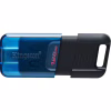 USB флеш накопичувач Kingston DataTraveler 80 M Blue/Black (DT80M/128GB) - Image 1