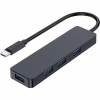 Концентратор Gembird USB-C UHB-U3P4-01 4 ports USB 3.1 (UHB-CM-U3P4-01) - Image 1