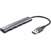 Концентратор Halyx 4-Port USB-A 3.2 Grey Trust (24947_TRUST) - Image 1