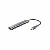 Концентратор Halyx Type-C to 4-Port USB-A 3.2 Grey Trust (24948_TRUST) - Image 1