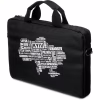 Сумка для ноутбука Vinga 15.6" NB1502 Black, white print (NB1502UWBK) - Image 1