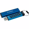 USB флеш накопитель Kingston 16GB IronKey Keypad 200 Blue USB 3.2 (IKKP200/16GB) - Image 1