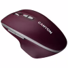 Мышка Canyon MW-21 Wireless Blue LED Burgundy (CNS-CMSW21BR) - Image 1