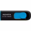 USB флеш накопичувач ADATA 256GB UV128 Black/Blue USB 3.2 (AUV128-256G-RBE) - Image 1