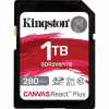 Карта пам'яті Kingston 1TB SDXC class 10 UHS-II U3 Canvas React Plus (SDR2V6/1TB) - Image 1