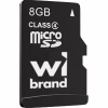 Карта памяти Wibrand 8GB mictoSD class 4 (WICDC4/8GB) - Image 1