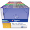 Бокс для диска CD/DVD Slimcase Assorted colours 50шт Verbatim (49973) - Image 1