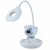 Настільна лампа Kite Bear LED з акумулятором, біла (K24-492-2-1) - Image 1
