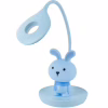 Настільна лампа Kite Bunny LED з акумулятором, блакитна (K24-492-1-3) - Image 1