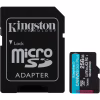 Карта пам'яті Kingston 256GB microSDXC сlass 10 UHS-I U3 V30 A2 Canvas Go Plus G4 (SDCG4/256GB) - Image 1