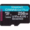 Карта памяти Kingston 256GB microSDXC сlass 10 UHS-I U3 V30 A2 Canvas Go Plus G4 (SDCG4/256GBSP) - Image 1