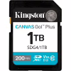Карта памяти Kingston 1TB SDXC сlass 10 UHS-I U3 V30 Canvas Go Plus G4 (SDG4/1TB) - Image 1