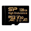 Карта пам'яті Silicon Power 128GB microSDXC class 10 UHS-I U3 V30 A1 High Endurance (SP128GBSTXDV3V1HSP) - Image 1