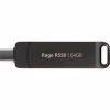 USB флеш накопитель Patriot 64GB Rage R550 Matte Black USB/Type-C 3.2 (PE64GR550DSAD) - Image 1