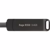 USB флеш накопитель Patriot 64GB Rage R550 Matte Black USB/Type-C 3.2 (PE64GR550DSAD) - Image 1