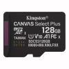 Карта памяти Kingston 128GB microSDXC class 10 UHS-I V10 A1 Canvas Select Plus (SDCS3/128GBSP) - Image 1