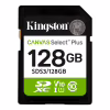 Карта памяти Kingston 128GB SDXC class 10 UHS-I V10 A1 Canvas Select Plus (SDS3/128GB) - Image 1