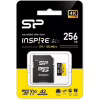 Карта пам'яті Silicon Power 256GB microSDXC class 10 UHS-I U3 V30 A1 Inspire (SP256GBSTXLA2V1NSP) - Image 1