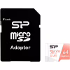Карта памяти Silicon Power 64GB microSDXC class 10 UHS-I U3 V30 A1 Superior (SP064GBSTXDV3V20SP) - Image 1