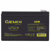 Батарея до ДБЖ Gemix LP 12В 9Ач (LP12-9) - Image 1