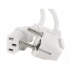 Кабель питания C13 1.8m white Cablexpert (PC-186W-VDE) - Image 1
