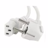 Кабель питания C13 1.8m white Cablexpert (PC-186W-VDE) - Image 1
