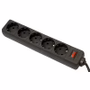 Мережевий фільтр живлення Defender ES 3m 5 роз. black (99485) - Image 1