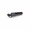 Мережевий фільтр живлення Merlion 5 розеток, 1,8 м + 2*USB (B518U) - Image 1