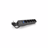 Мережевий фільтр живлення Merlion 5 розеток, 1,8 м + 2*USB (B518U) - Image 1