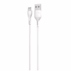 Дата кабель USB 2.0 AM to Lightning 1.0m Cu, 2.1А White Grand-X (PL01W) - Image 1